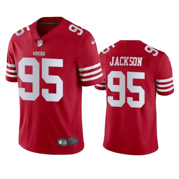 Drake Jackson San Francisco 49ers red jersey