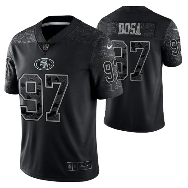 Nick Bosa San Francisco 49ers black jersey
