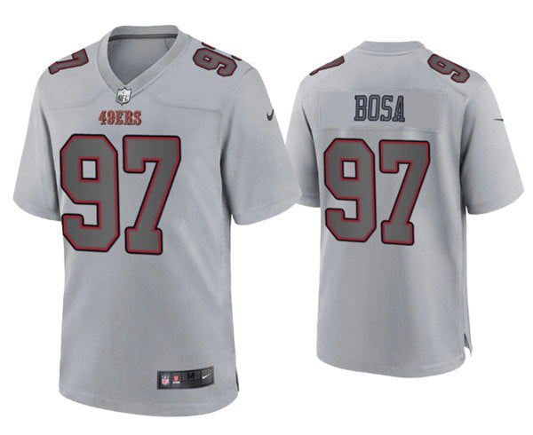 Nick Bosa San Francisco 49ers gray Game jersey