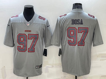 Nick Bosa San Francisco 49ers gray Fashion jersey