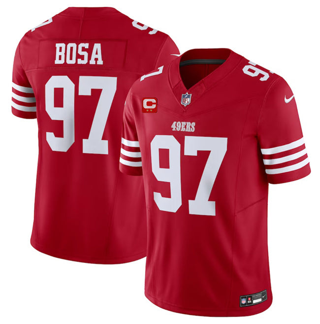 Nick Bosa San Francisco 49ers red FUSE jersey