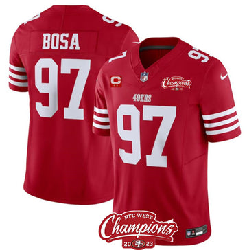 Nick Bosa San Francisco 49ers red FUSE jersey
