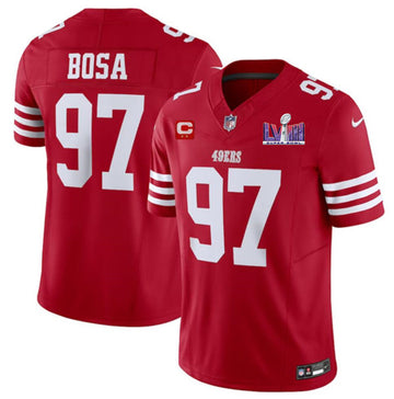 Nick Bosa San Francisco 49ers red FUSE jersey