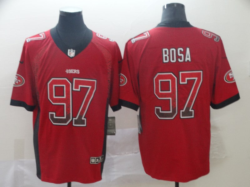 Nick Bosa San Francisco 49ers red Color Rush jersey