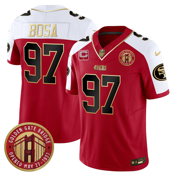 Nick Bosa San Francisco 49ers red FUSE jersey