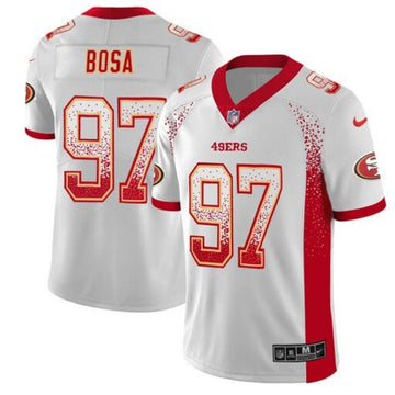 Nick Bosa San Francisco 49ers white Color Rush jersey