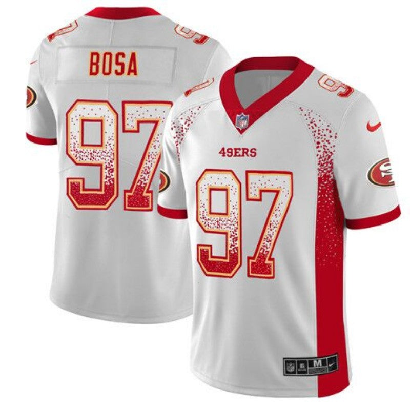 Nick Bosa San Francisco 49ers white Color Rush jersey