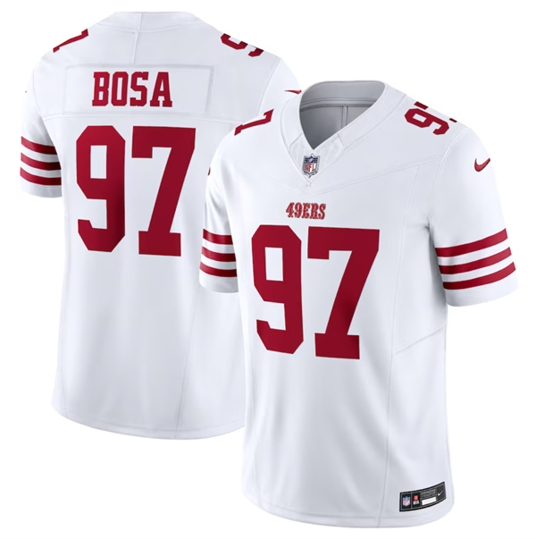Nick Bosa San Francisco 49ers white FUSE jersey