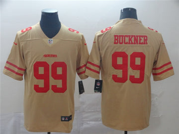 DeForest Buckner San Francisco 49ers gold Inverted Legend jersey