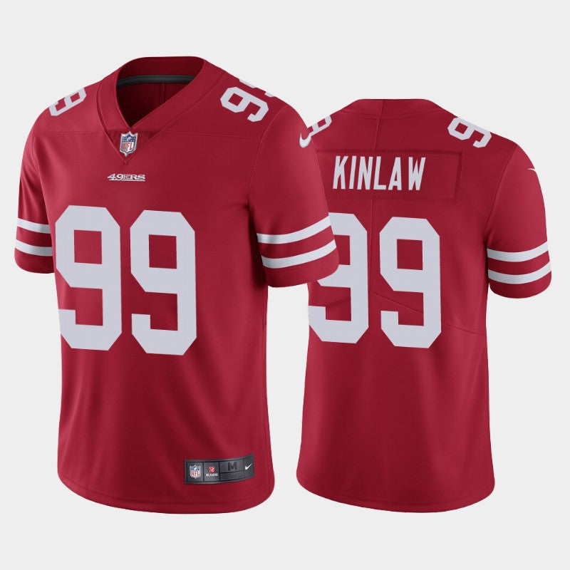 Javon Kinlaw San Francisco 49ers red jersey