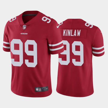 Javon Kinlaw San Francisco 49ers red jersey