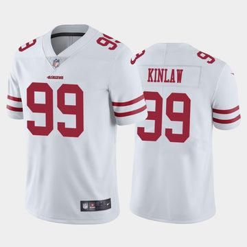 Javon Kinlaw San Francisco 49ers white jersey