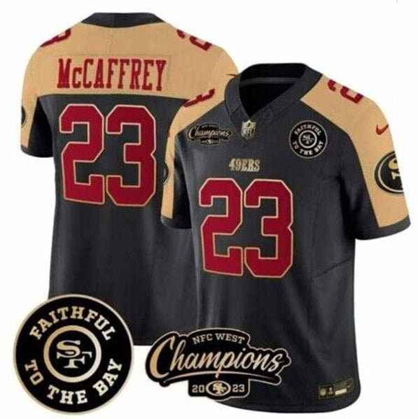 Custom San Francisco 49ers black FUSE jersey