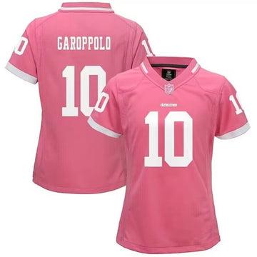 Custom San Francisco 49ers pink jersey