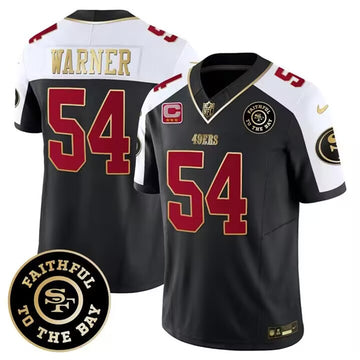 Custom San Francisco 49ers white FUSE jersey