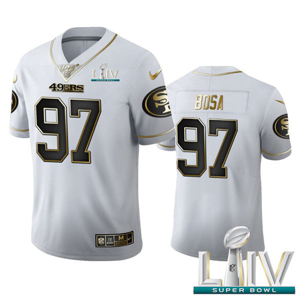 Custom San Francisco 49ers white jersey