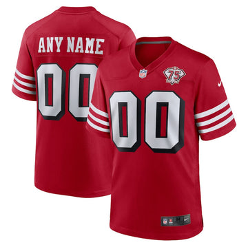 San Francisco 49ers red Game jersey