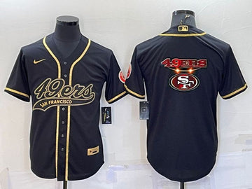 San Francisco 49ers black jersey
