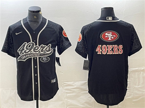 San Francisco 49ers black jersey