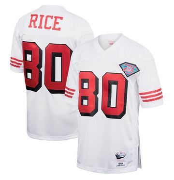 Custom San Francisco 49ers white jersey