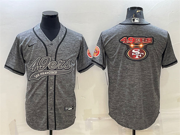 San Francisco 49ers gray jersey