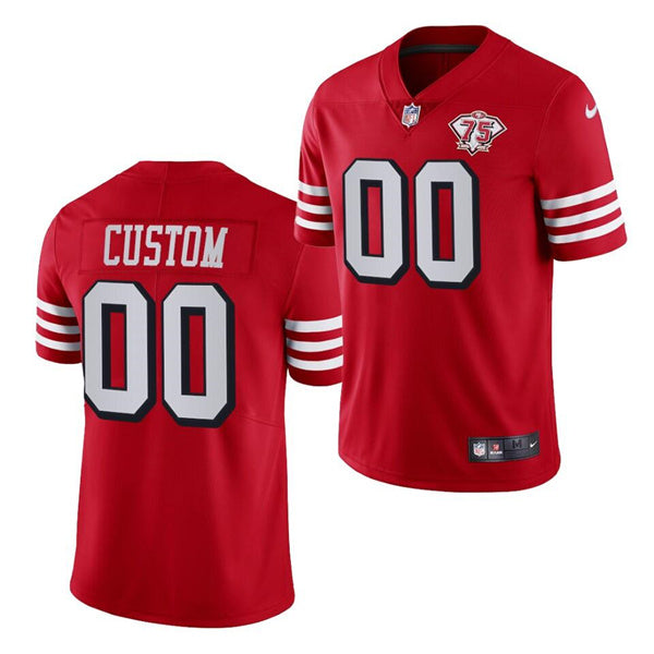 San Francisco 49ers red Throwback jersey