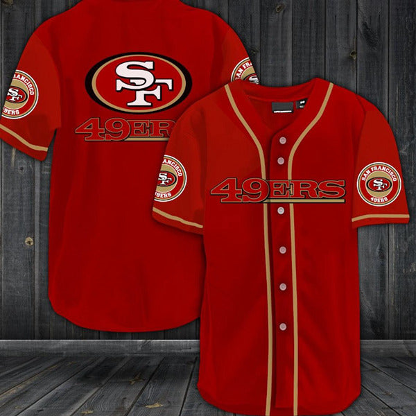 San Francisco 49ers red jersey