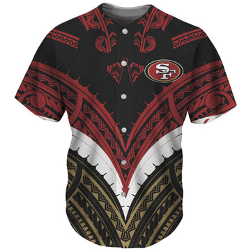 San Francisco 49ers red-black jersey