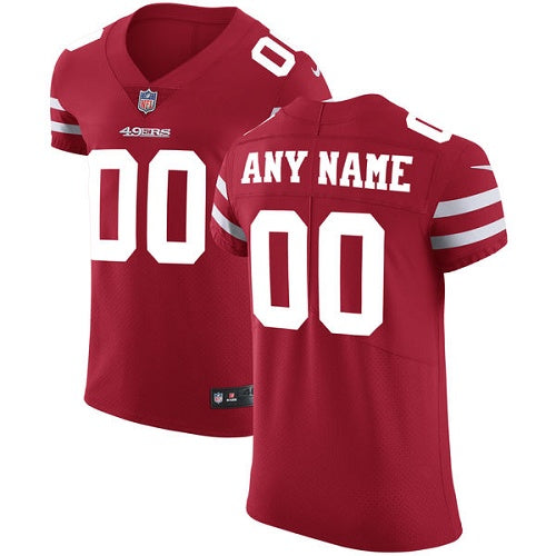 San Francisco 49ers red Elite jersey