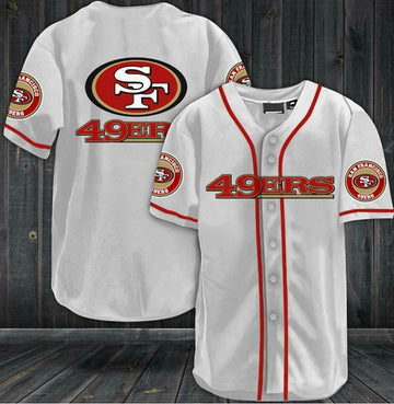 San Francisco 49ers white jersey