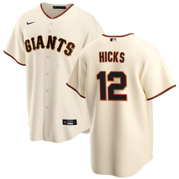 Jordan Hicks San Francisco Giants cream jersey