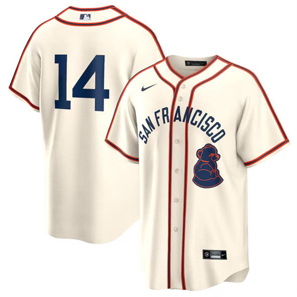 Patrick Bailey San Francisco Giants cream Classic jersey
