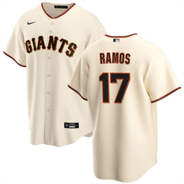 Heliot Ramos San Francisco Giants cream jersey