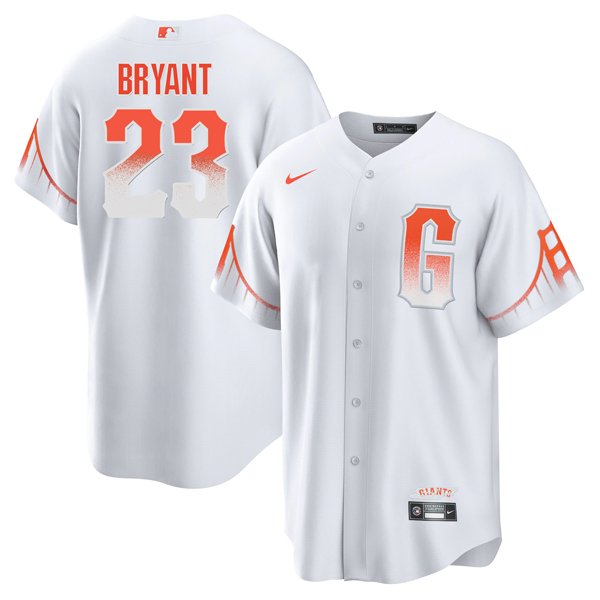 Kris Bryant San Francisco Giants white City Connect jersey