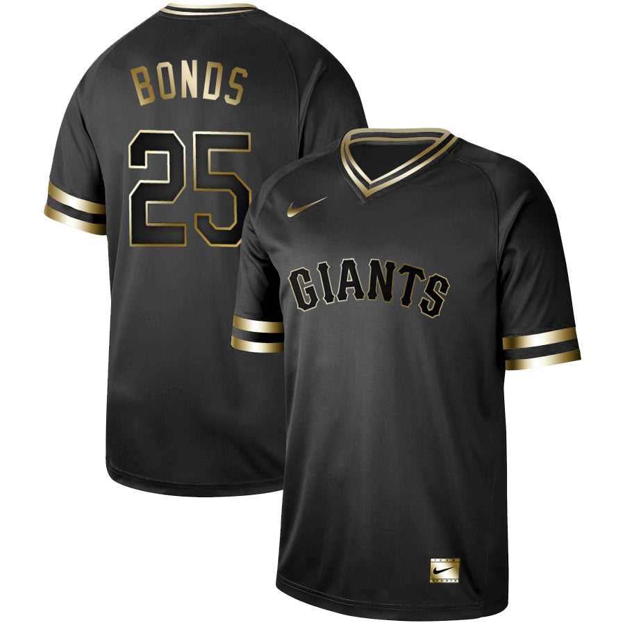 Barry Bonds San Francisco Giants black jersey