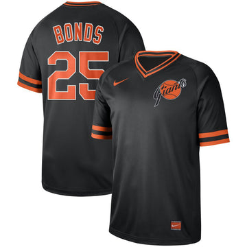 Barry Bonds San Francisco Giants navy Legend jersey