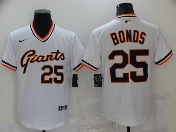 Barry Bonds San Francisco Giants white jersey