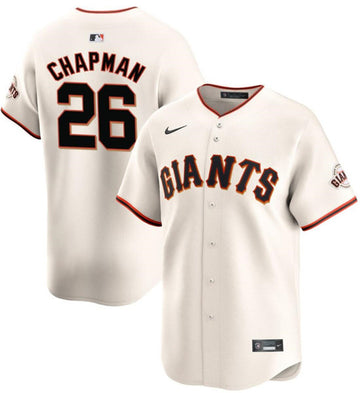 Matt Chapman San Francisco Giants cream Home jersey