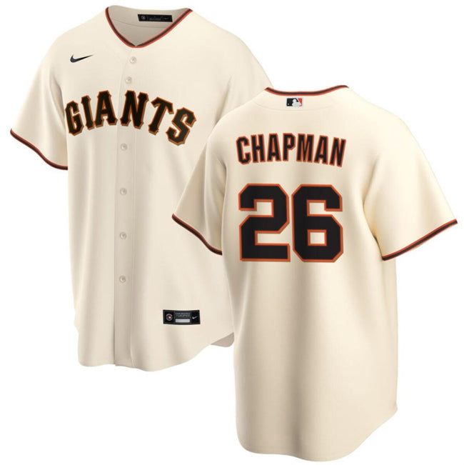 Matt Chapman San Francisco Giants cream jersey