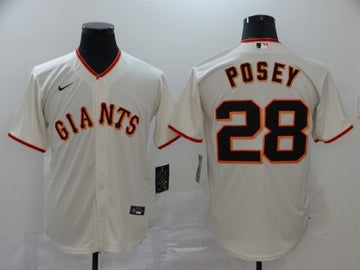Buster PoseyWhite San Francisco Giants jersey