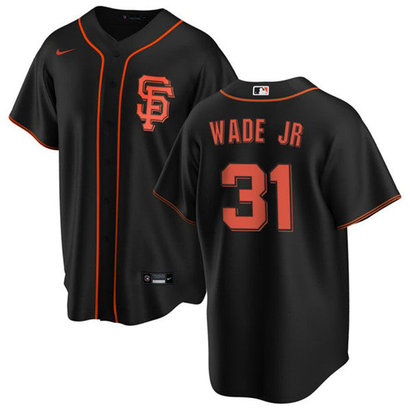 LaMonte Wade Jr San Francisco Giants black jersey