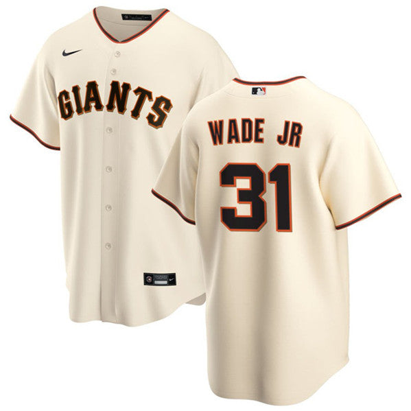 LaMonte Wade Jr San Francisco Giants cream jersey
