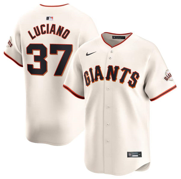 Marco Luciano San Francisco Giants cream jersey