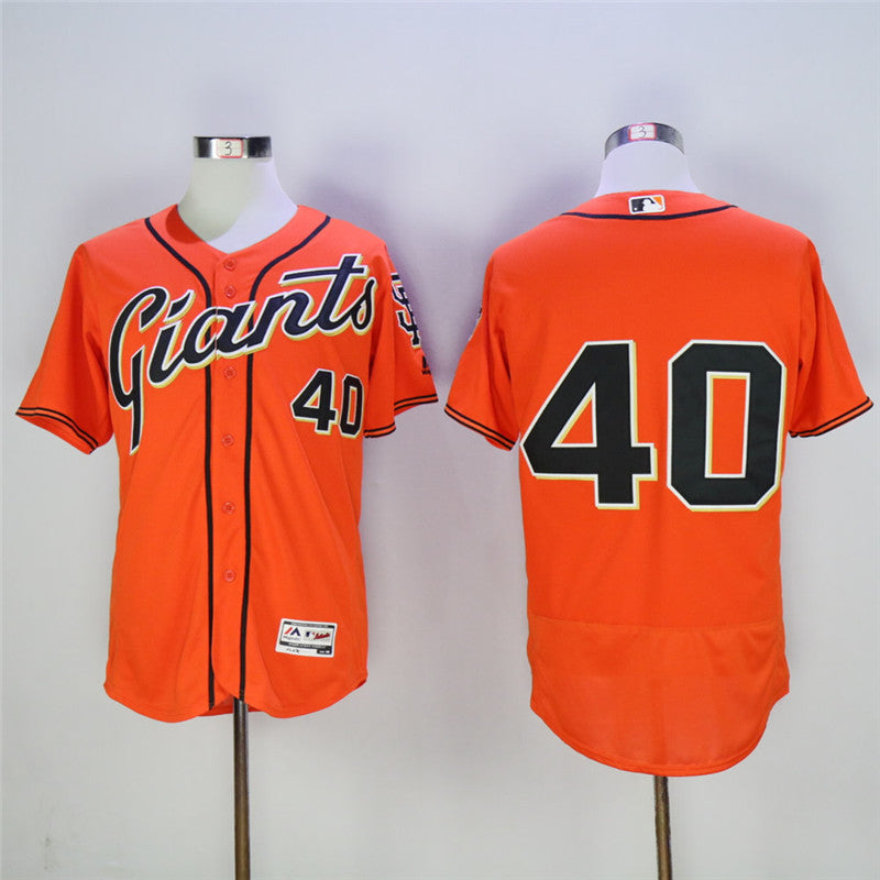 Madison Bumgarner San Francisco Giants orange jersey