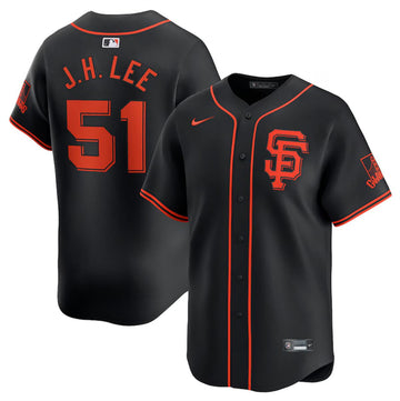 Jung Hoo Lee San Francisco Giants black jersey