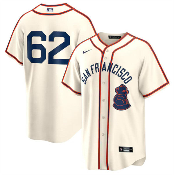 Logan Webb San Francisco Giants cream Classic jersey