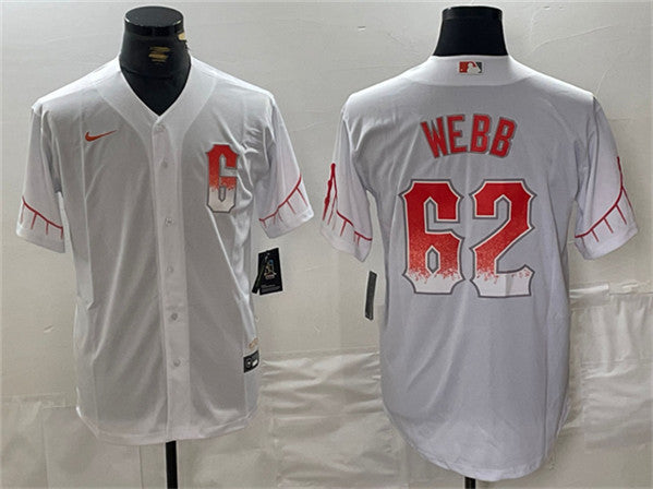 Logan Webb San Francisco Giants white City Connect jersey