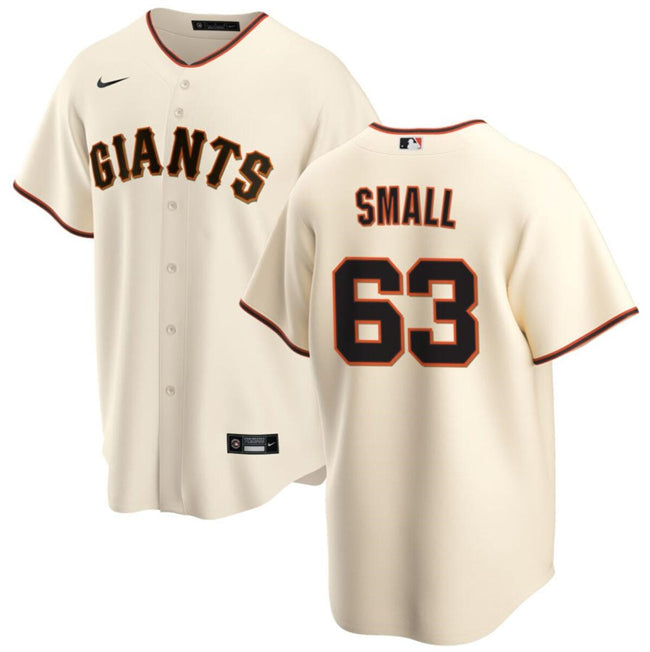Ethan Small San Francisco Giants cream jersey