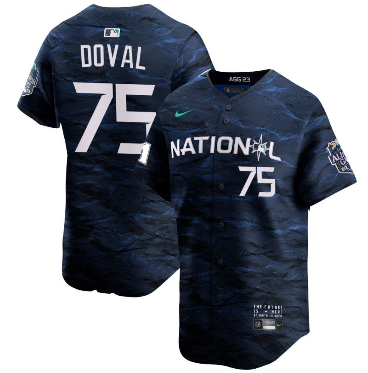 Camilo Doval San Francisco Giants royal All-Star jersey