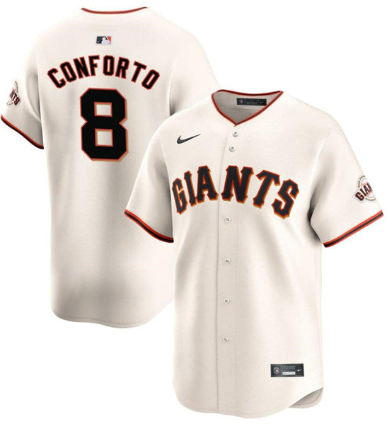 Michael Conforto San Francisco Giants cream jersey